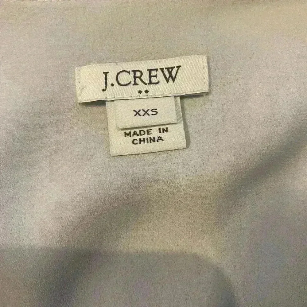 J. Crew Drapery Collarless Women’s Blazer Jacket Size XXS